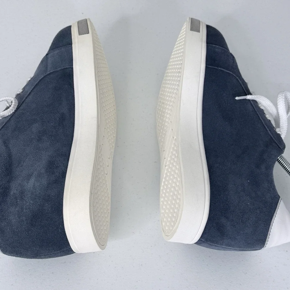 CALTO Blue Suede Invisible Height Increasing Elevator Shoes Sneakers Mens Sz 9